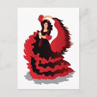 Cartão Postal Flamenco