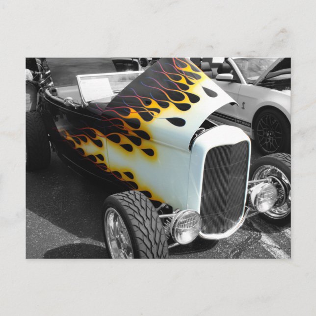 Cartão Postal Flamin' Hot Rod (Frente)