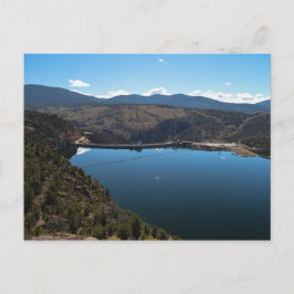 Cartão Postal Flaming Gorge Lake Spillway