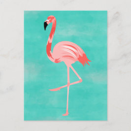 Cartão Postal Flamingo
