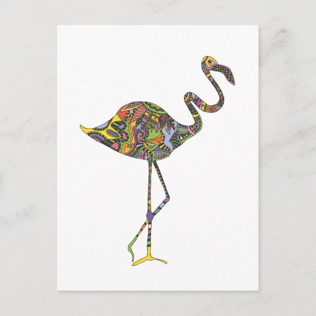 Cartão Postal FLAMINGO.ai (Frente)