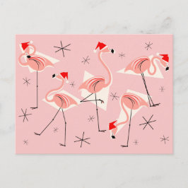 Cartão postal Flamingo Santas Rosa