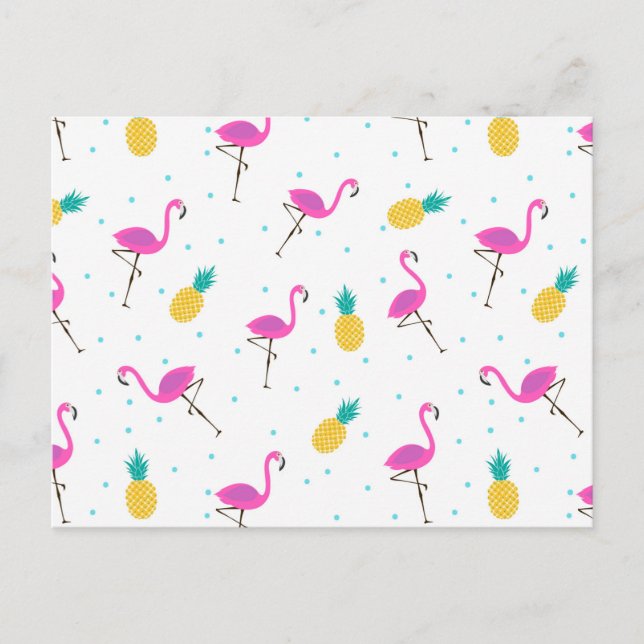 Cartão Postal Flamingos Neon 2 2 (Frente)