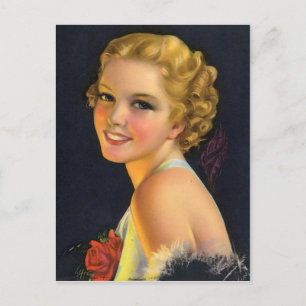 Cartão Postal Flapper Vintage (25)