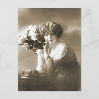 Cartão Postal Flapper Vintage (70)