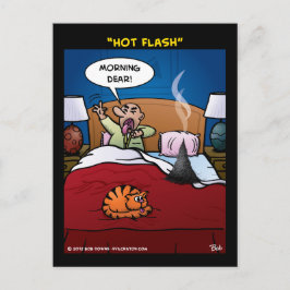 Cartão Postal "Flash quente"