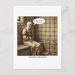 Cartão Postal Flat Holiday Card