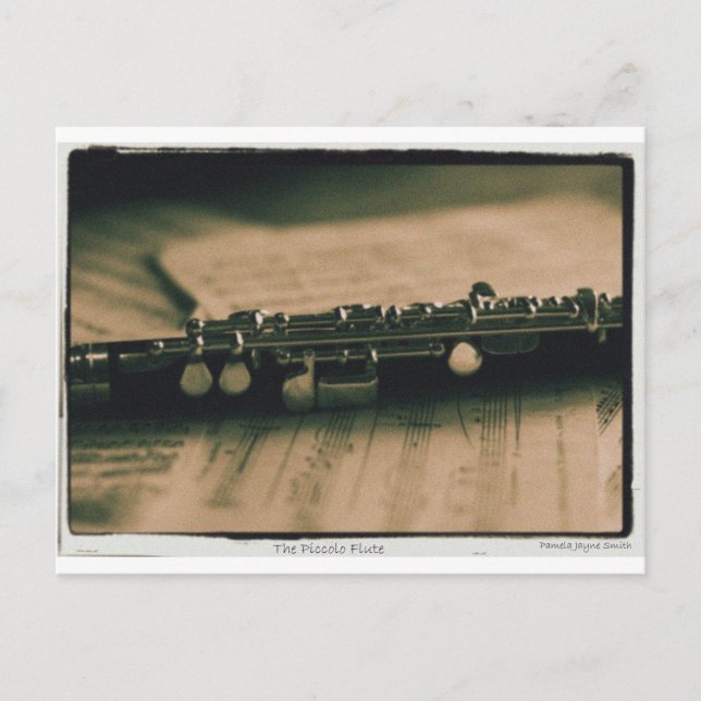 Cartão Postal flauta 1839 (Frente)
