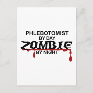 Cartão Postal Flebotomista Zumbi