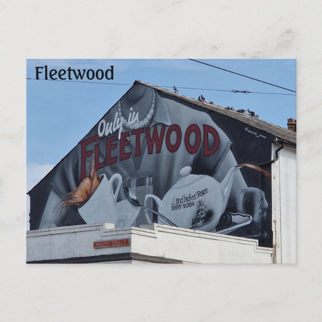 Cartão Postal Fleetwood (Frente)
