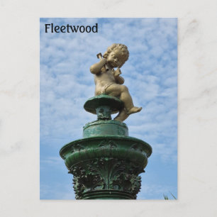 Cartão Postal Fleetwood - Fonte de Água