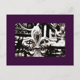Cartão Postal Fleur de Lis [Cartão postal]
