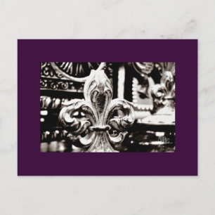 Cartão Postal Fleur de Lis [Cartão postal]