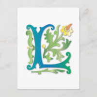 Fleur-de-lis L Monograma