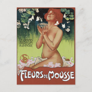 Cartão Postal Fleurs de Mousse