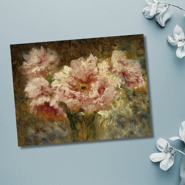 Cartão Postal Fleurs - Félix Ziem (Criador carregado)