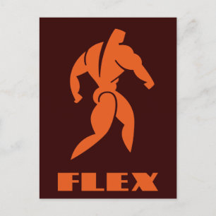 Cartão Postal Flex Bodybuilding