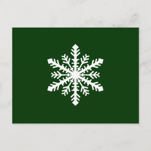 Cartão Postal Floco de Neve de Minnesnowta