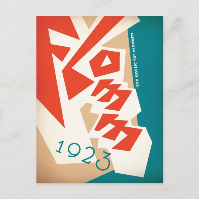 CARTÃO POSTAL FLOMM 1923 (Frente)