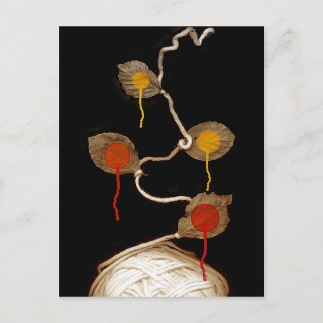 Cartão Postal flor 2013 do fio (Frente)
