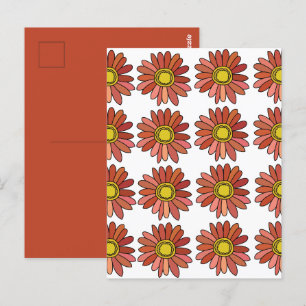 Cartão Postal Flor Chrysanthemum Floral Chrysanthemum