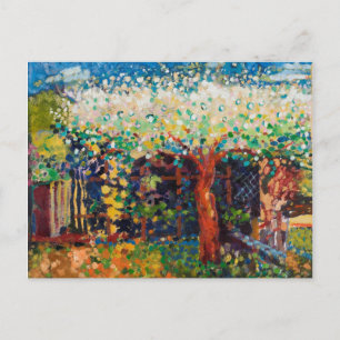 Cartão Postal Flor de Árvore de Maçã