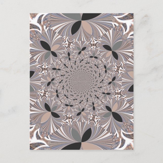 Cartão Postal Flor de Inspiração (Frente)