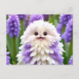 Cartão Postal Flor de Jardim Feliz