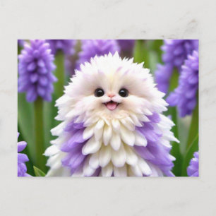 Cartão Postal Flor de Jardim Feliz