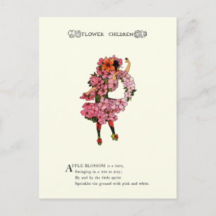 Cartão Postal Flor de Maçã