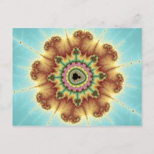 Cartão Postal Flor de queda - Arte frágil