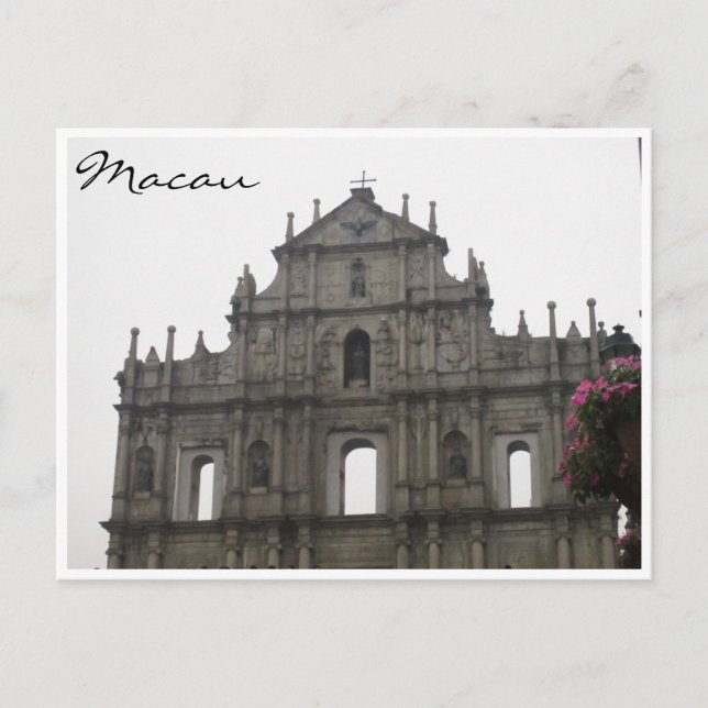 Cartão Postal Flor de ruas (Frente)