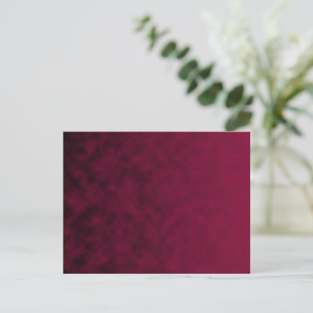 Cartão Postal Flor Esmagada (Em pé/Frente)