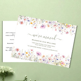 Cartão Postal Flor selvagem que mudamos | Anúncio em Movimento