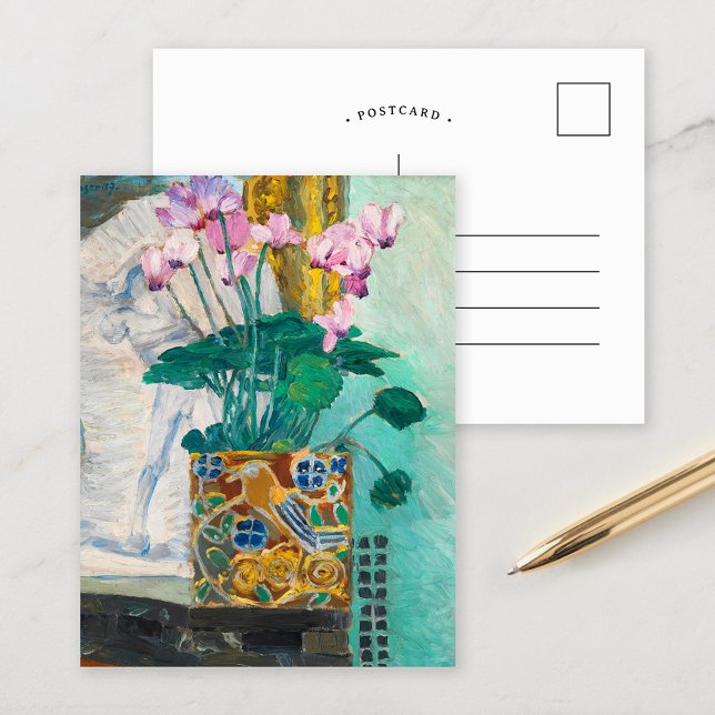 Cartão Postal Flor, vida estática | Koloman Moser (Criador carregado)