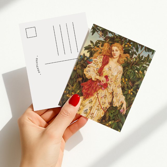 Cartão Postal Flora | Evelyn De Morgan (Criador carregado)