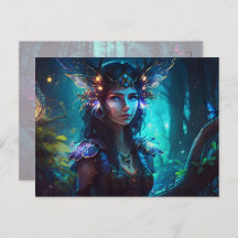 Flora mágica florestal fada, legal