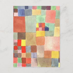 Cartão Postal Flora na areia por Paul Klee