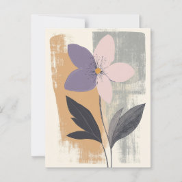 Cartão Postal Flora Pastel na Estilidade #092