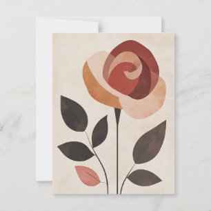 Cartão Postal Flora Pastel na Estilidade #095