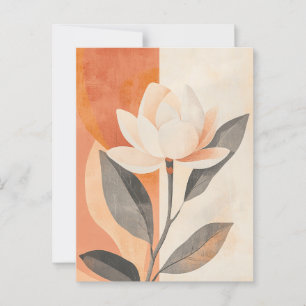 Cartão Postal Flora Pastel na Estilidade #106