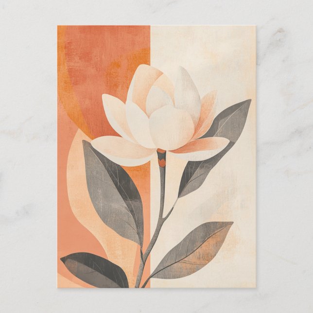 Cartão Postal Flora Pastel na Estilidade #106 (Frente)