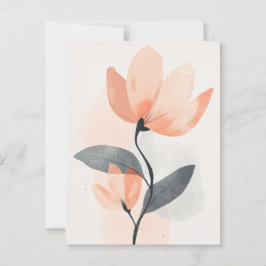 Cartão Postal Flora Pastel na Estilidade #111