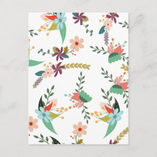 Cartão Postal Floral 10