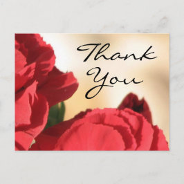 Cartão Postal Floral Corner Obrigado
