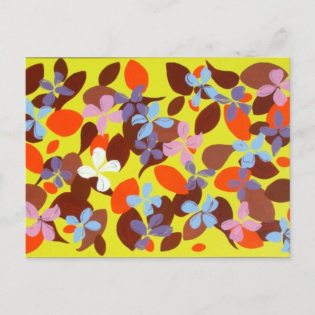 Cartão Postal Floral Delights, Bidjara 2008 (Frente)