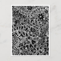 Floral e Corações Intrincados
