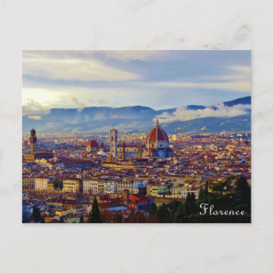 Cartão Postal Florença