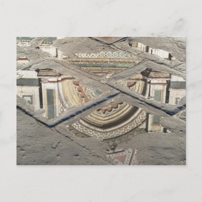 Cartão Postal Florença em Pudles (Frente)