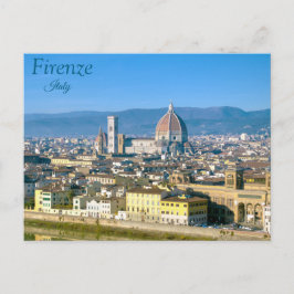 Cartão Postal Florença, Firenze, Itália